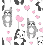 Panda & sloth forever!