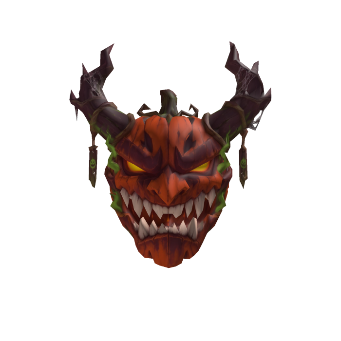 Pumpkin Oni Mask