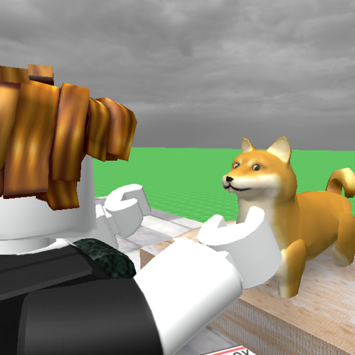 Homeless dog sad story (VERY SAD) official Roblox game thumbnail
