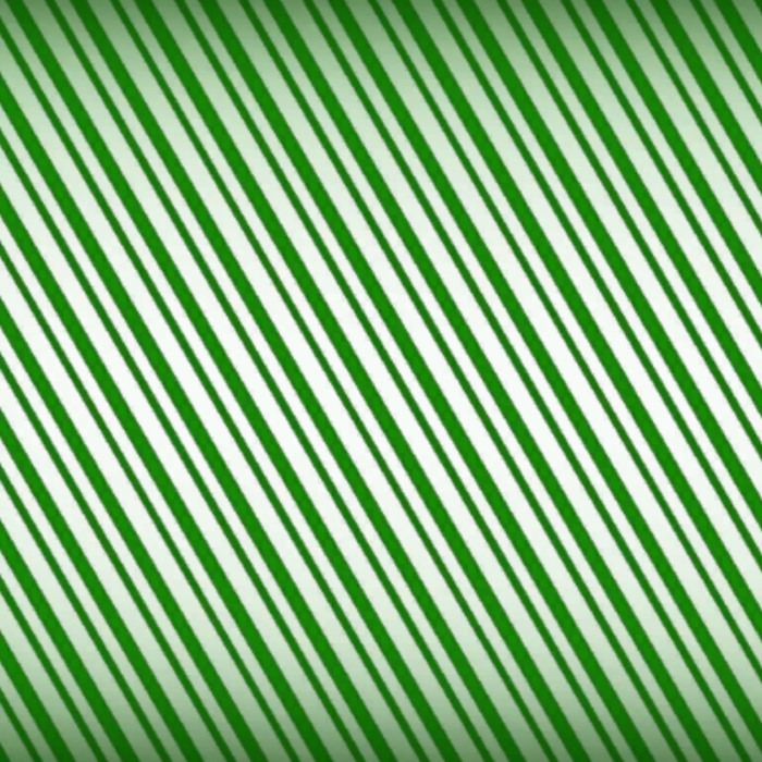 Green winter candy cane