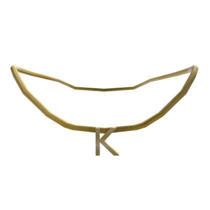 Initial Necklace: K thumbnail