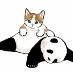 Les chat et les panda