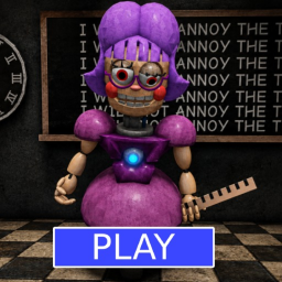 RUN FROM MISS ROBOT! (SCARY OBBY)