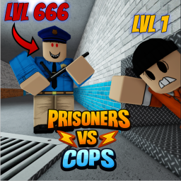 Prisoners VS Cops 👮‍♂️[Minigun!]