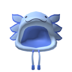Gorrito de Ajolote Feliz Azul