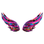 Painted Monarch “Takeover” Wings (CL2)