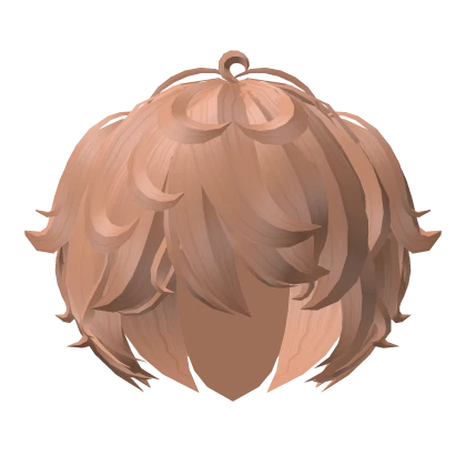 . ‿ ♡ scruffy messy pup boy tuft hair ginger Roblox item render