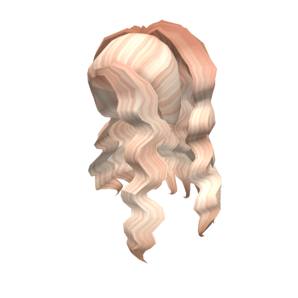 Curly Aesthetic Pony w/ Side Bang Roblox item