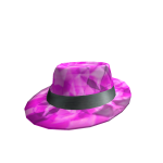 Pink SparkleTime Fedora