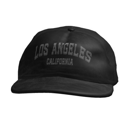 Y2K Distressed LA Cap Black Roblox item