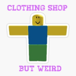 Weird clothing shop