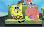 Spongbob and squiward