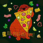 Big dogs are cute!
