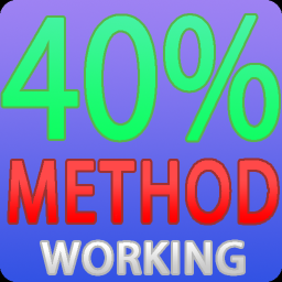 40% Method for UCG/Passes/Limeteds/Clothes and ECT