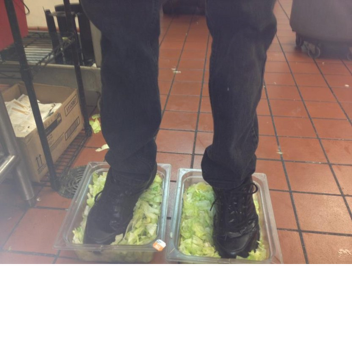 Burger King Foot Lettuce