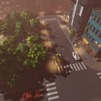 Chill Ride in Modern City