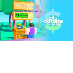 pls donate but Chistmas icon