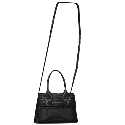 Black Metallic Mini Crossbody Bag 3.0