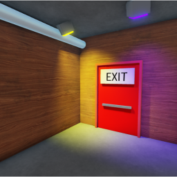 Escape Horror Blocks! (New Level)