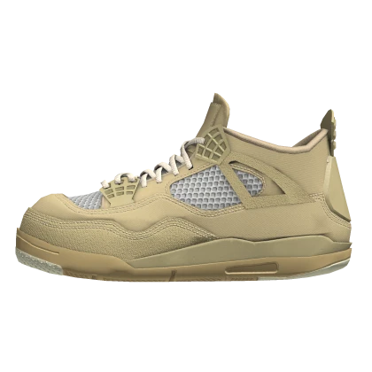 White Sail Jey 4's - Left Shoe Accessory | Roblox Item