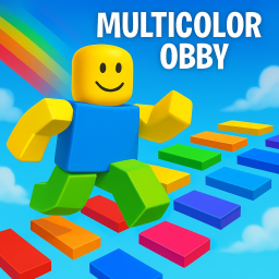 !EASY! Multicolor Obby