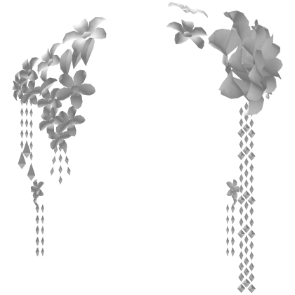 White Flower Headpiece  Roblox item