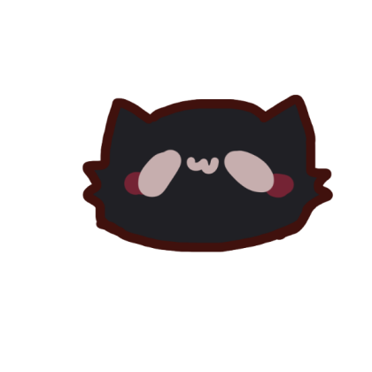 Black cat Roblox decal