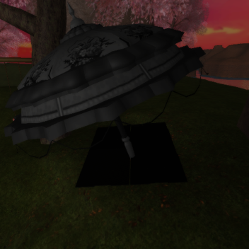 Temple in the mountains. (Night Mode) 