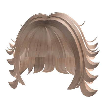 Blonde Short Stylish Girl Hair Roblox item