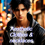 Aesthetic Clothes & necklaces