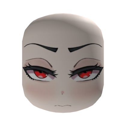 Red Eyes Serious Vampire Shark Face Roblox item