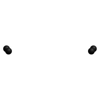 ♡ black hair bubbles (nerd pigtails)  Roblox item