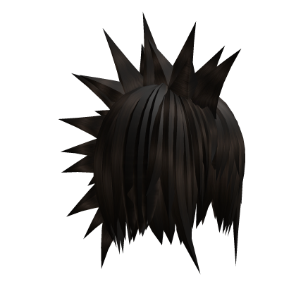 Brown Messy Punk Liberty Spikes Hair