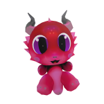 Shoulder Chibi Dragon (Ruby)
