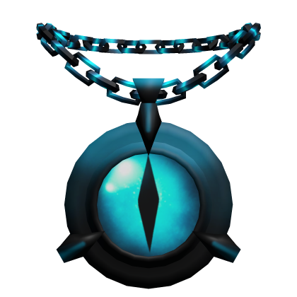 [Animated Effect 👁️] Cyan Seer Eye Chain