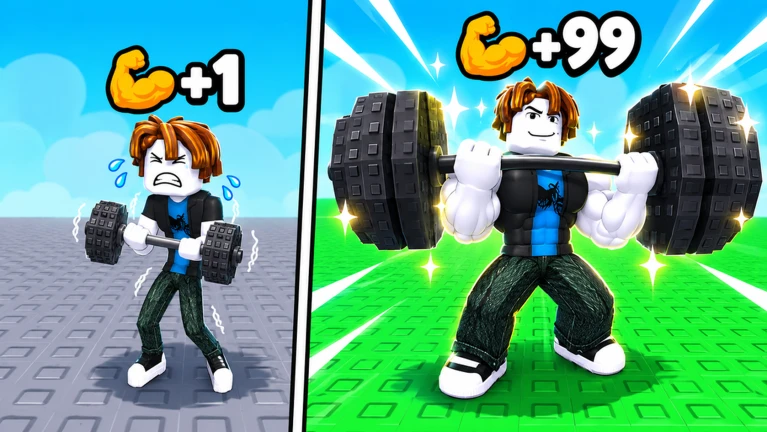 +1 Muscle vs Platforms Wiki: Grinding, Beginner Friendly game | Roblox