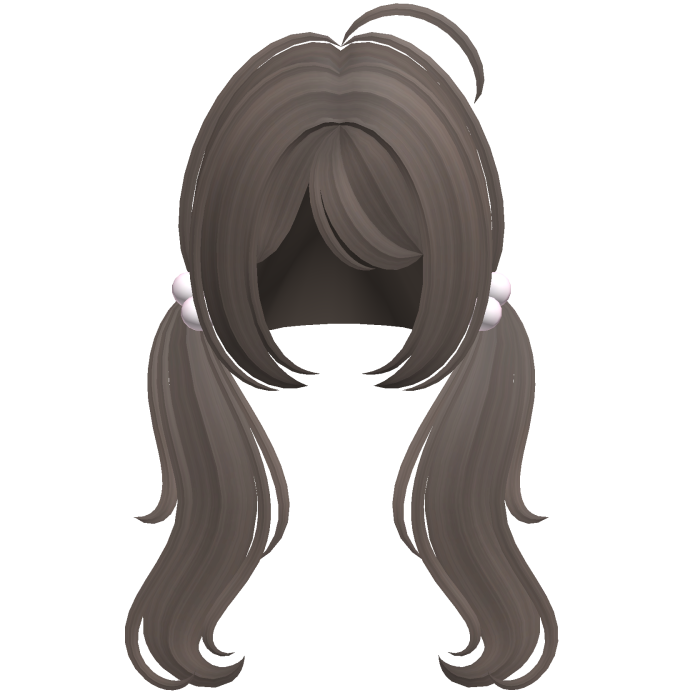 ♡ ꒰ Sweet Adorable Cutecore Pigtails in Brown