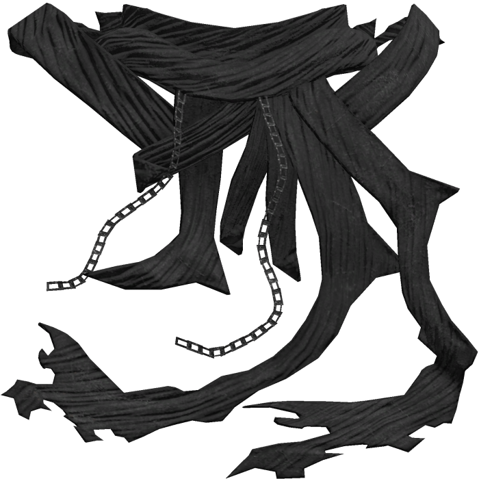 esoteric floating wavy grunge dune scarf