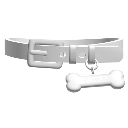 ♡ puppy collar in White Roblox item
