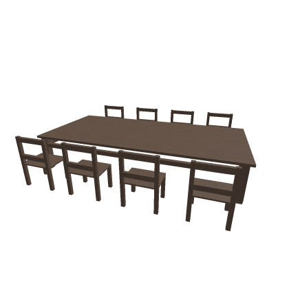Dining room table