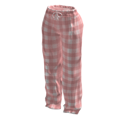 Flannel Pajama Pants Pink thumbnail