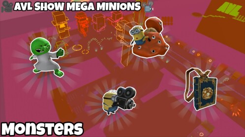 🍌AVL Show: Mega Minions 🍌 (MONSTERS)