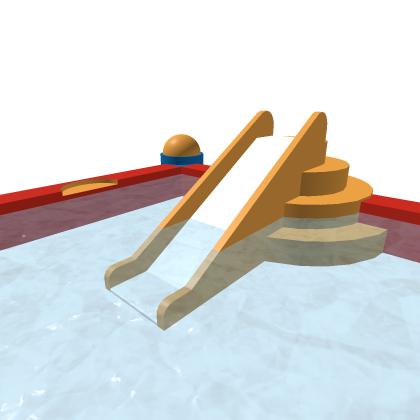 Kids Swimming Pool with Slide | Coloured