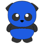 Blue Panda
