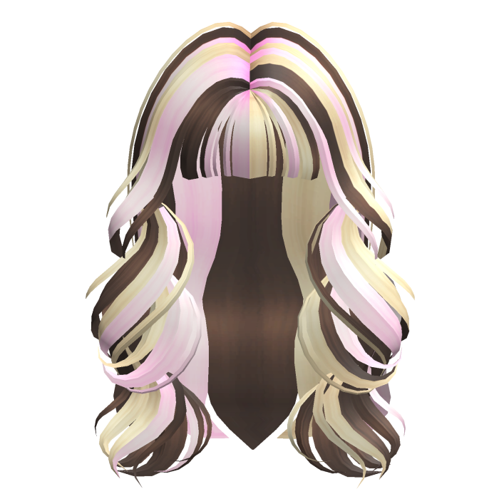 Pretty Voluminous Curly Neopolitan Hair with Bangs