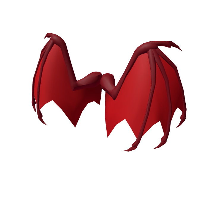 Burning Red Flame Wings