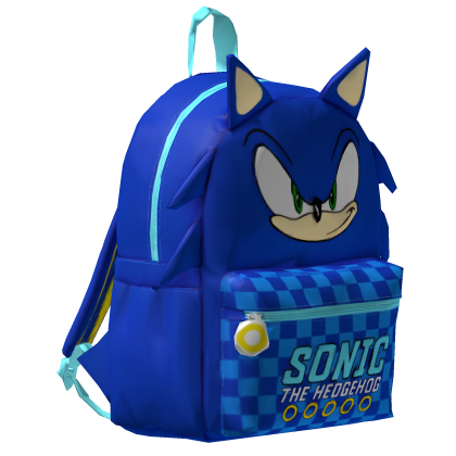Sonic Blue Speedster Backpack Roblox item