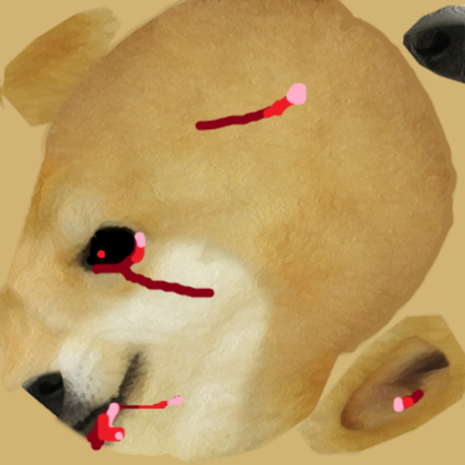 Doge Horror Roblox decal
