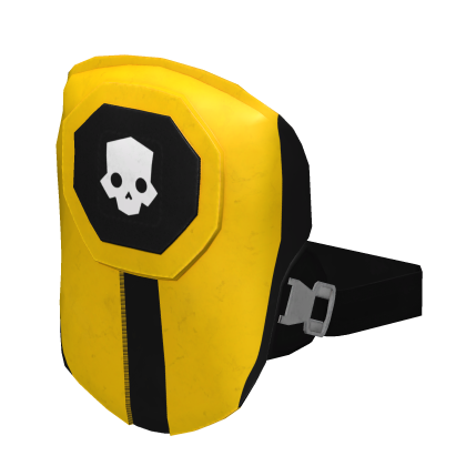 Helldivers BO-1 Yellow Left Pauldron