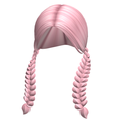 -',ৎ Preppy Low School Braids in Pink
